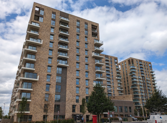 Kidbrooke Phase 5 steel balcony connectors