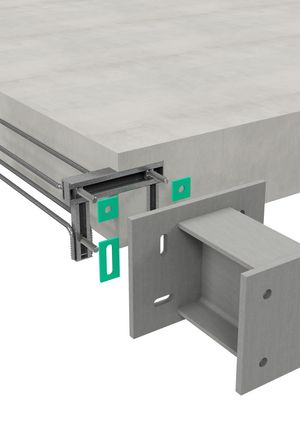 Thermal break balcony connector