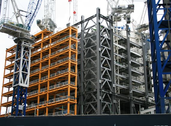 Cast in channels 122 Leadenhall Street