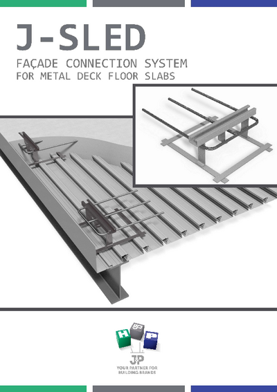 Details / Applications - J-Sled - Cast in Channel for Metal Deck Floors